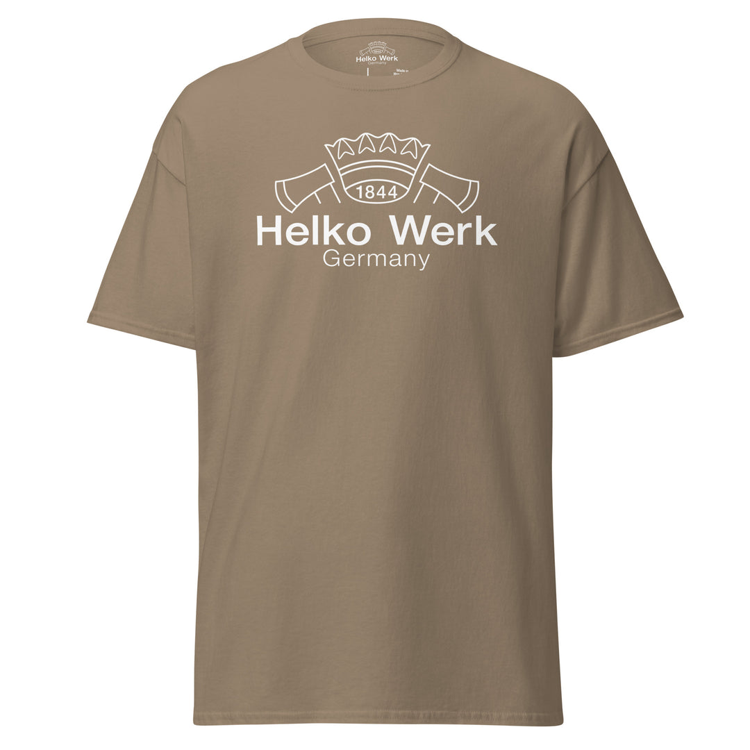 Men's classic Helko Logo Tee | Savana Brown