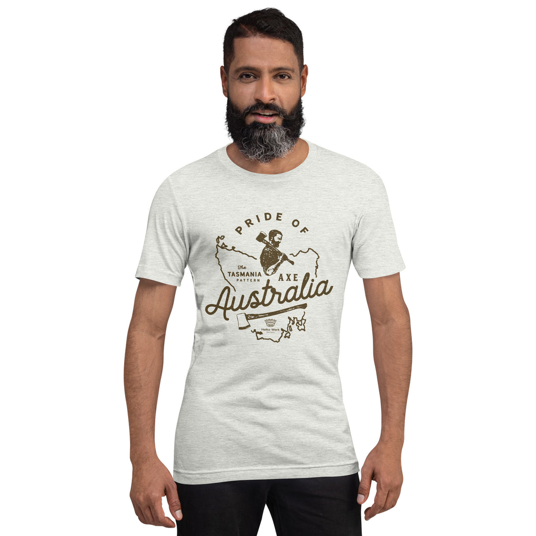 Pride of Australia T-Shirt - Grey
