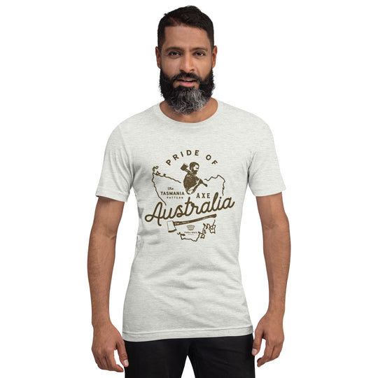 Pride of Australia T-Shirt - Grey