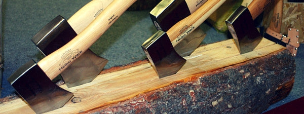 HELKO AXES APPEAR AT UK'S WOODBURNING STOVE TRADE SHOW