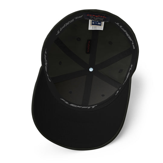 Fitted Baseball Cap | Multicam Black