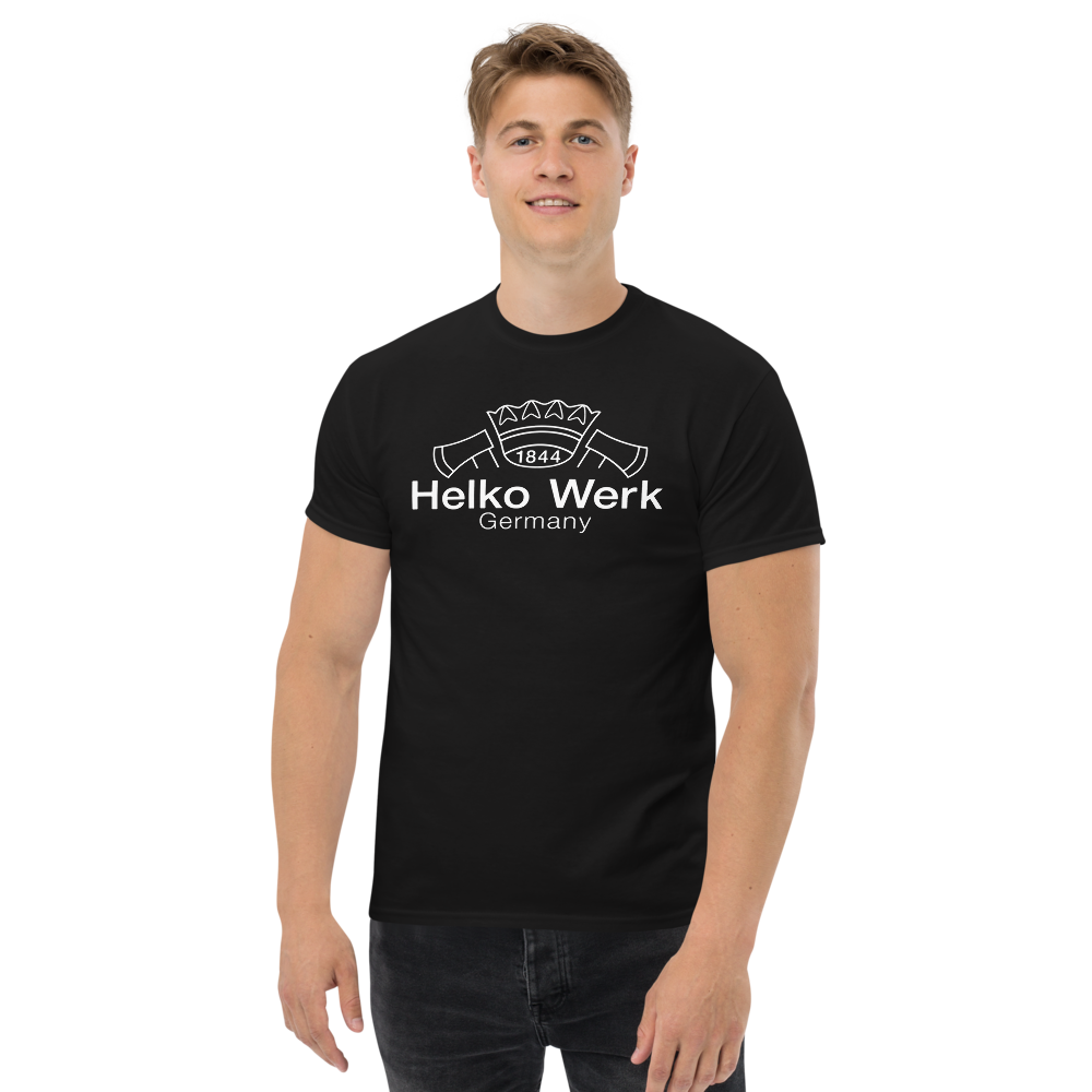 Men's classic Helko Logo Tee | Black