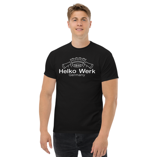 Men's classic Helko Logo Tee | Black