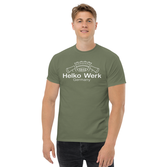 Men's Classic Helko Logo Tee | Military Green