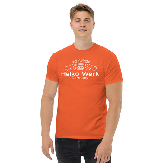 Men's Classic Helko Logo Tee | Burnt Orange