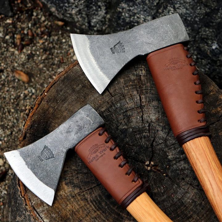 Helko Werk Leather Axe Handle Protectors Helko Werk Axe Makers