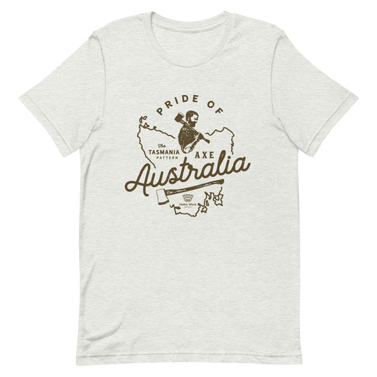 Pride of Australia T-Shirt - Grey