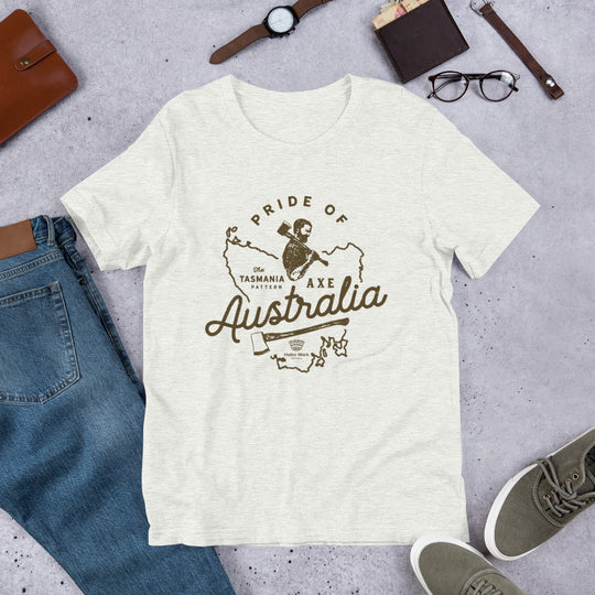 Pride of Australia T-Shirt - Grey