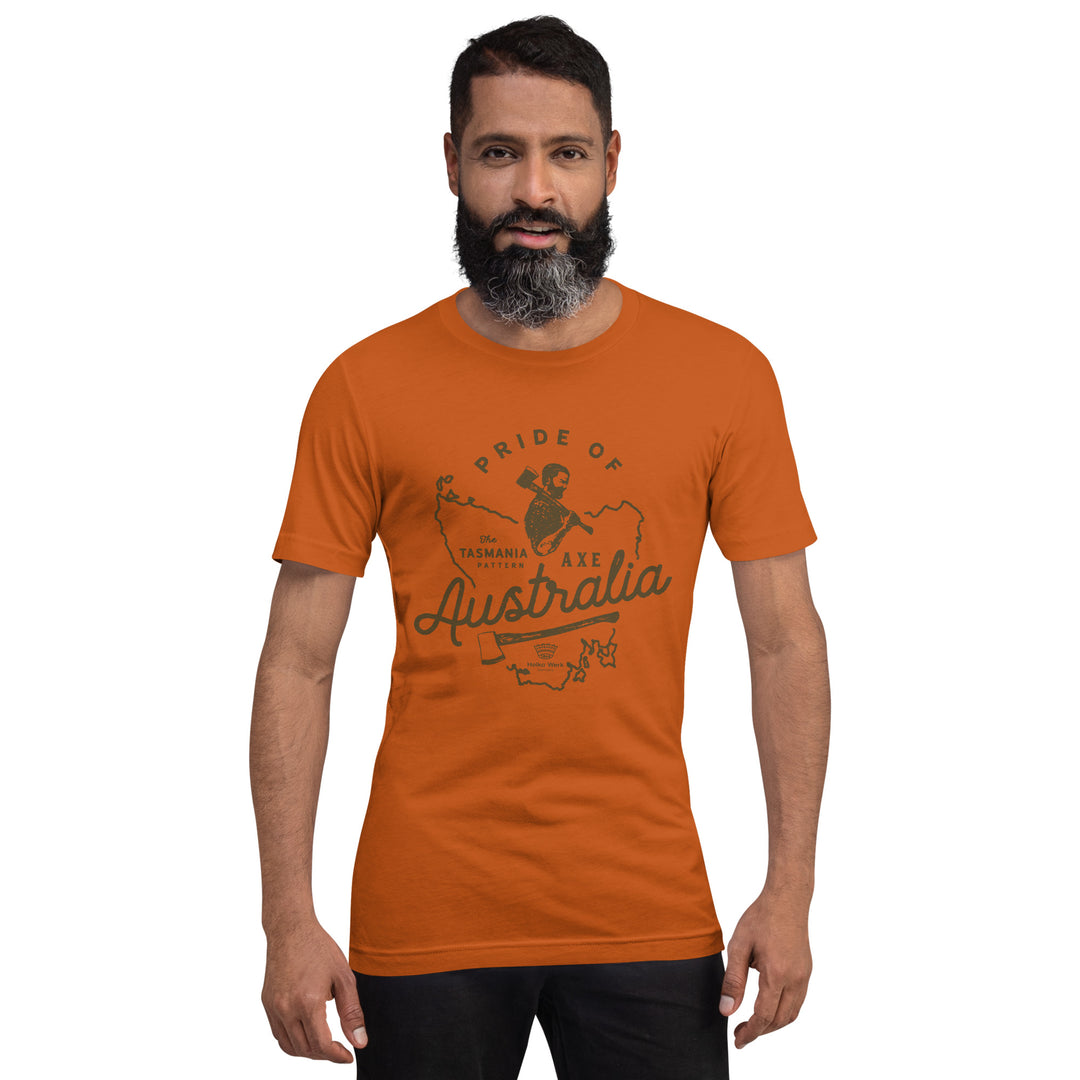 Pride of Australia T-Shirt - Orange