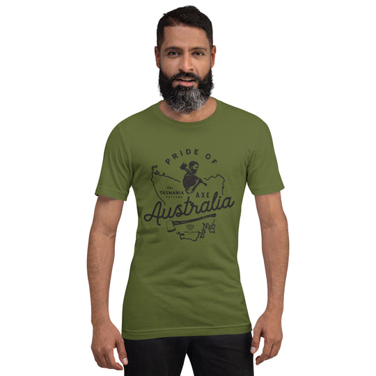 Pride of Australia T-Shirt - Green